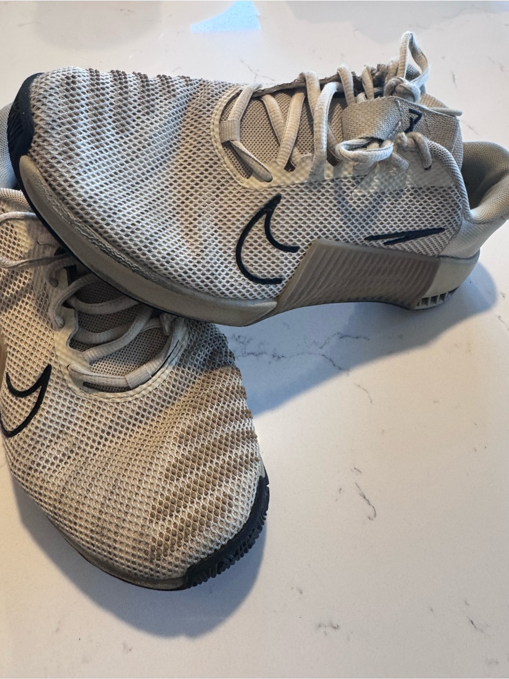 Nike Metcon 9 Mesh Training Shoes - Light Gold/tan (M7.5/W9)